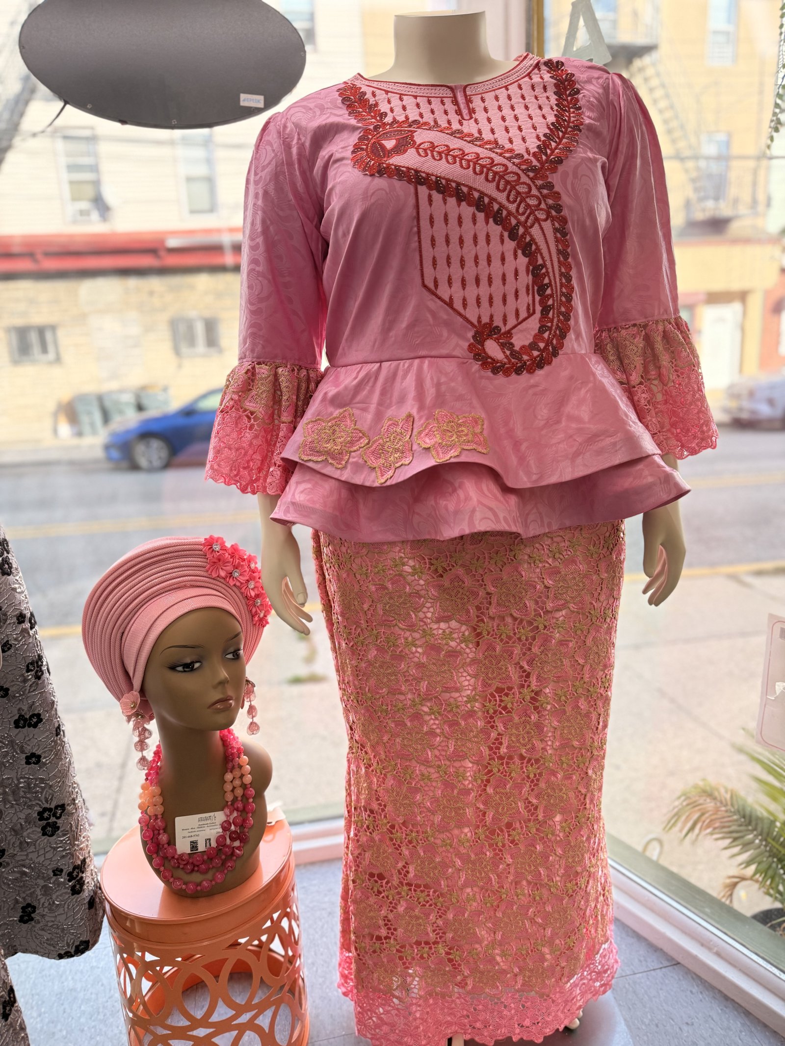 Traditional African Attire - Pink